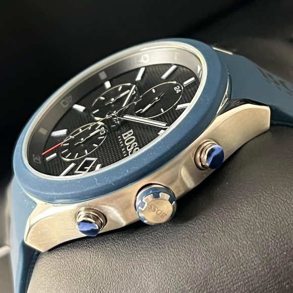 HB1513717- Hugo Boss Men’s Velocity Blue Watch - Picture 4 of 13